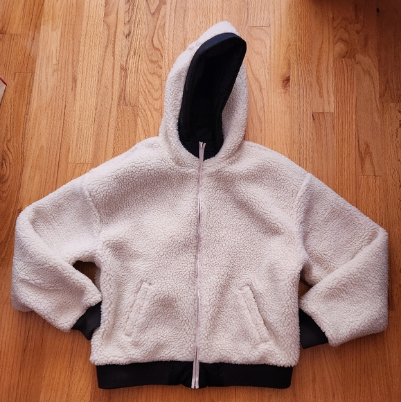 Hollister Reversable sherpa bomber jacket - Picture 3 of 16